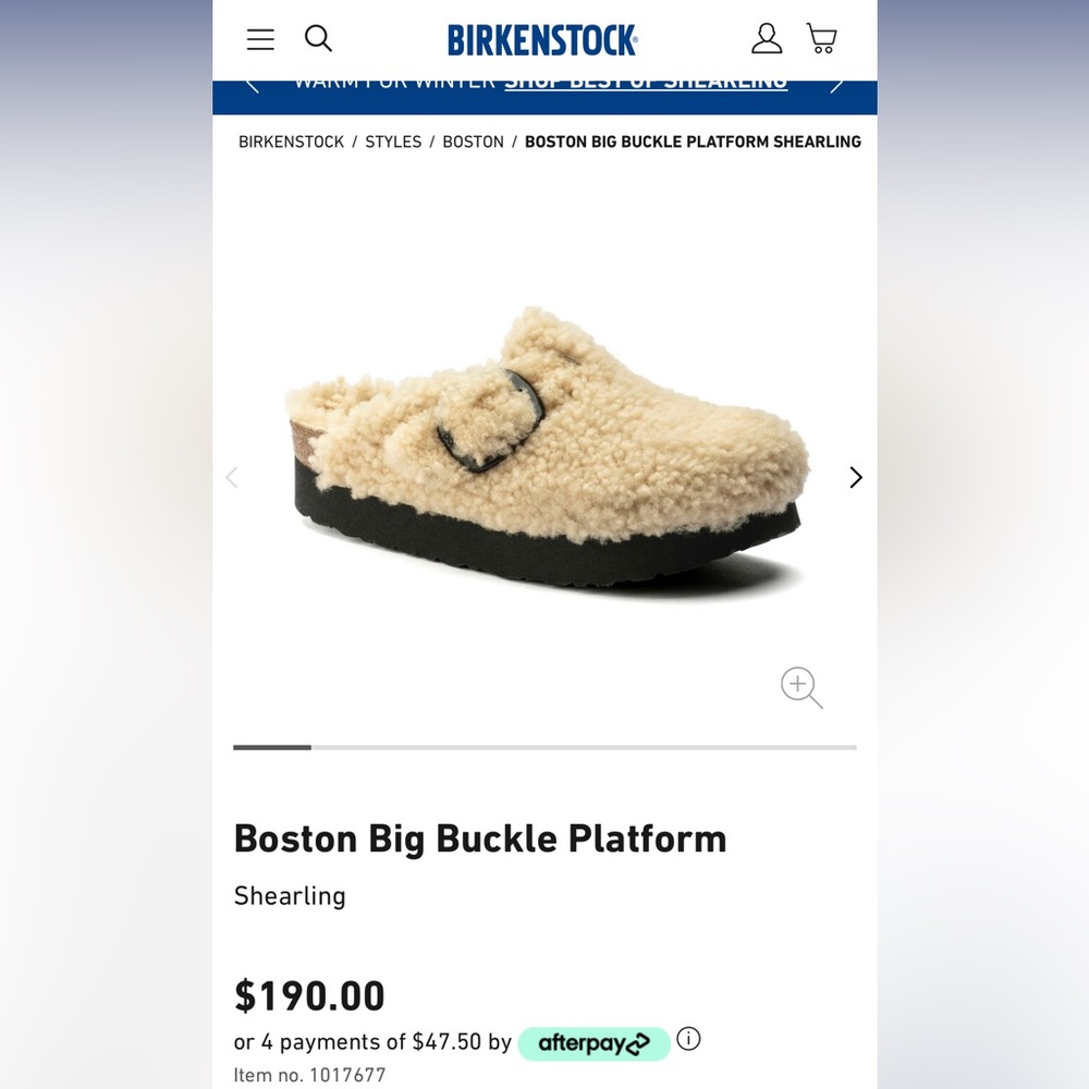 Birkenstock Boston